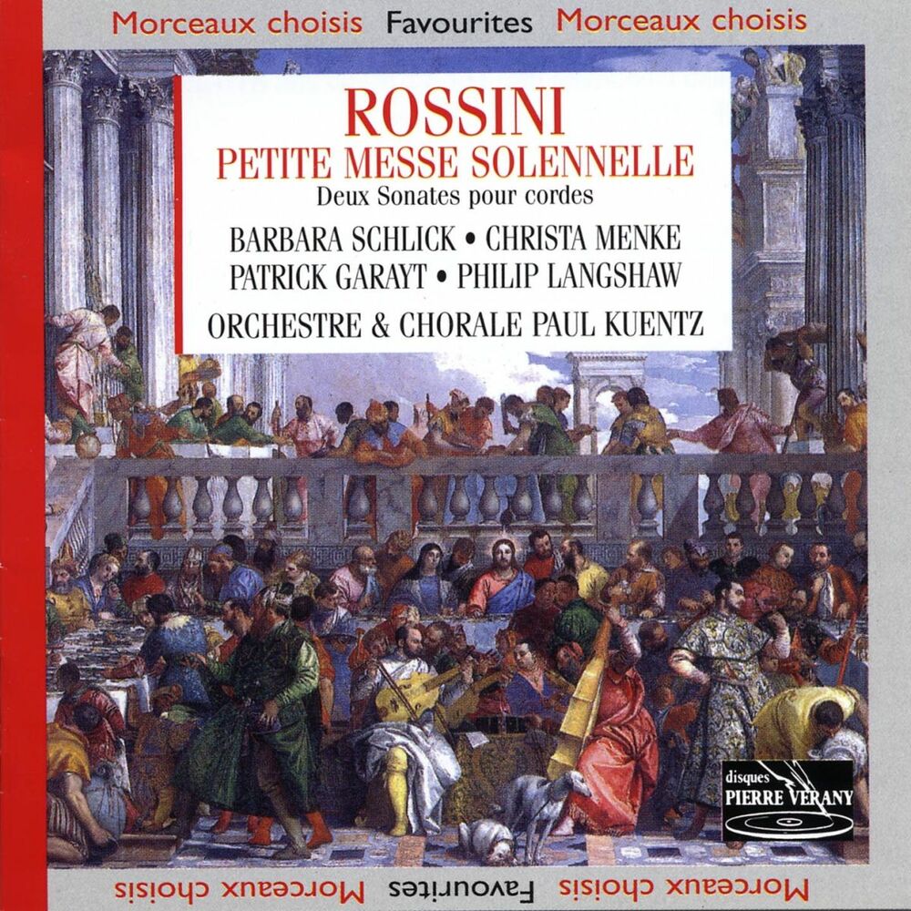 Picture of Rossini : Petite messe solennelle - Deux sonates pour cordes