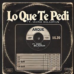 Cover of Lo que te pedí