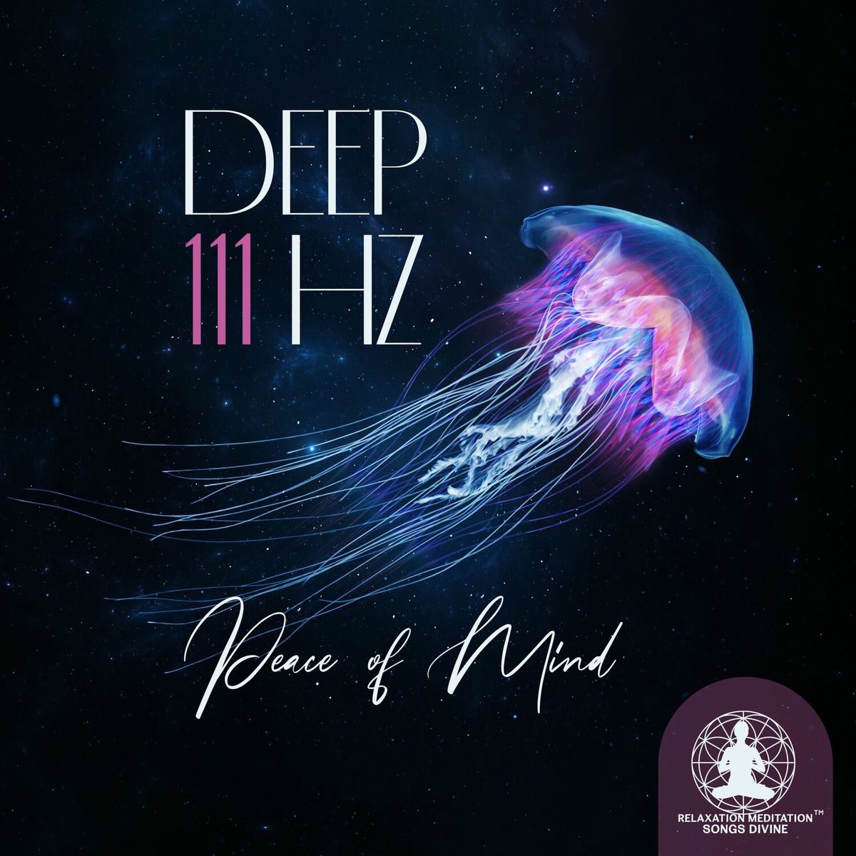 Album cover of Deep 111 Hz: Peace of Mind - Divine Frequency, Meditation Music, Inner Peace & Mindfulness