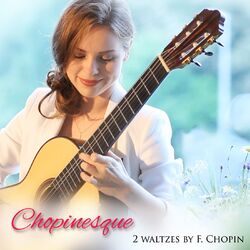 Cover of Chopinesque, 2 Waltzes By F. Chopin
