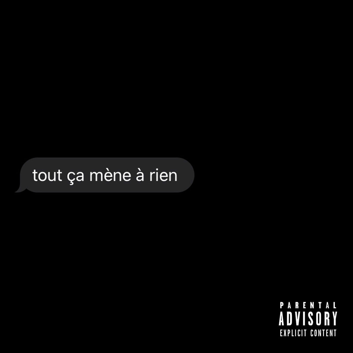 Album cover of Tout ça mène à rien