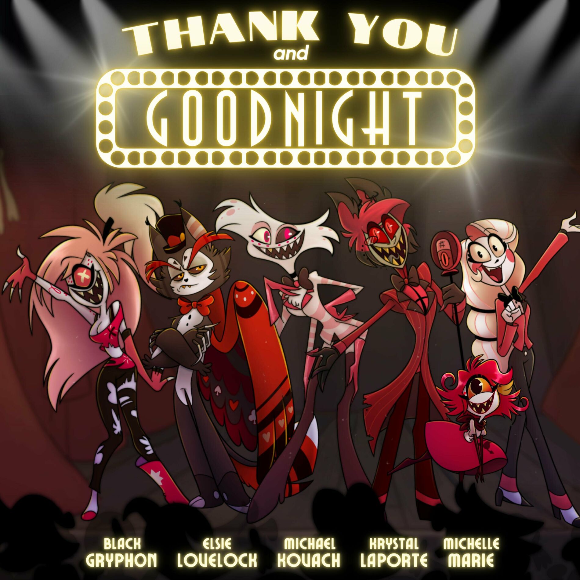 Album cover of Thank You And Goodnight (feat. Elsie Lovelock, Michael Kovach, Krystal LaPorte & Michelle Marie)