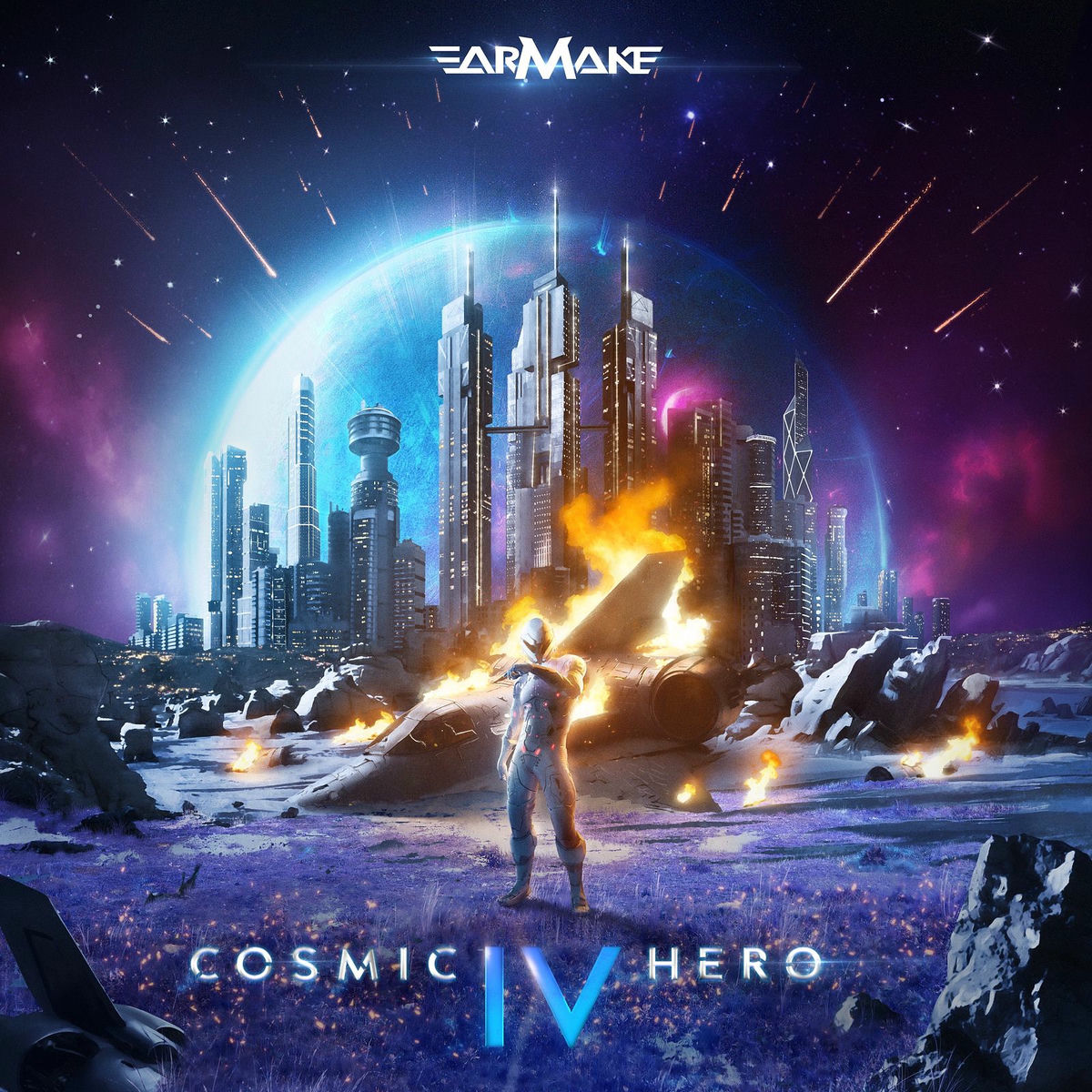 Album cover of Cosmic Hero 4