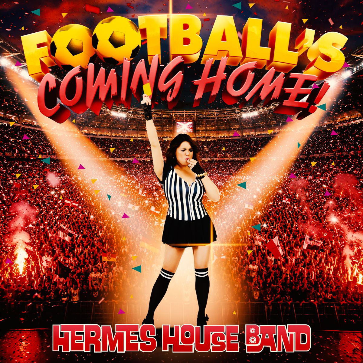Album cover of Football's Coming Home