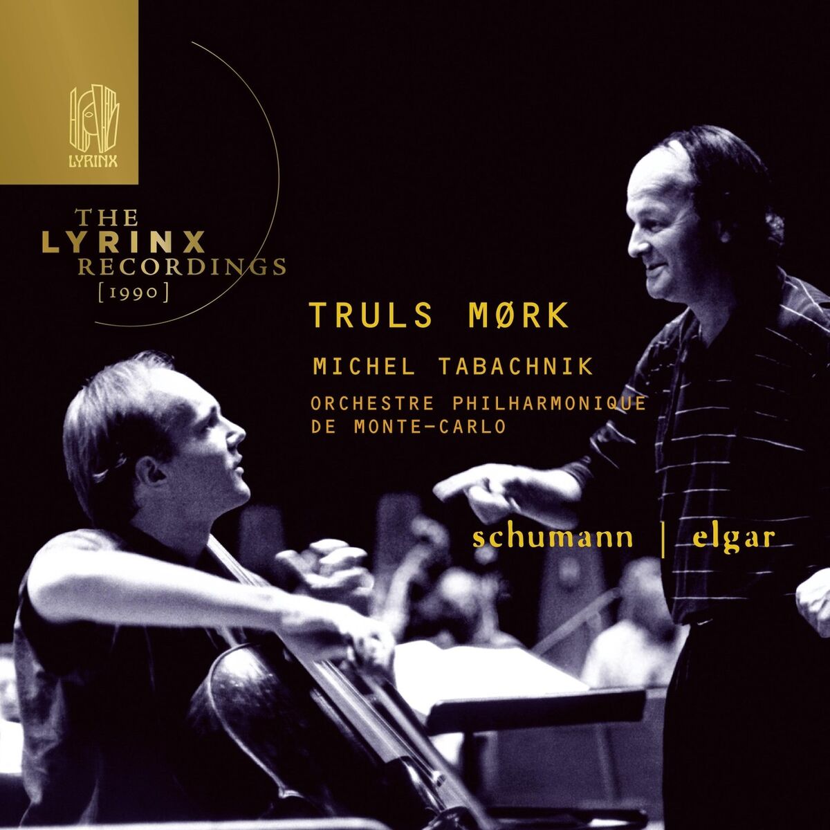 Album cover of The Lyrinx Recordings (1990): Schumann, Elgar: Cello Concertos