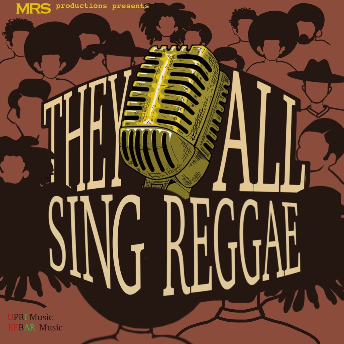 Album cover of They All Sing Reggae