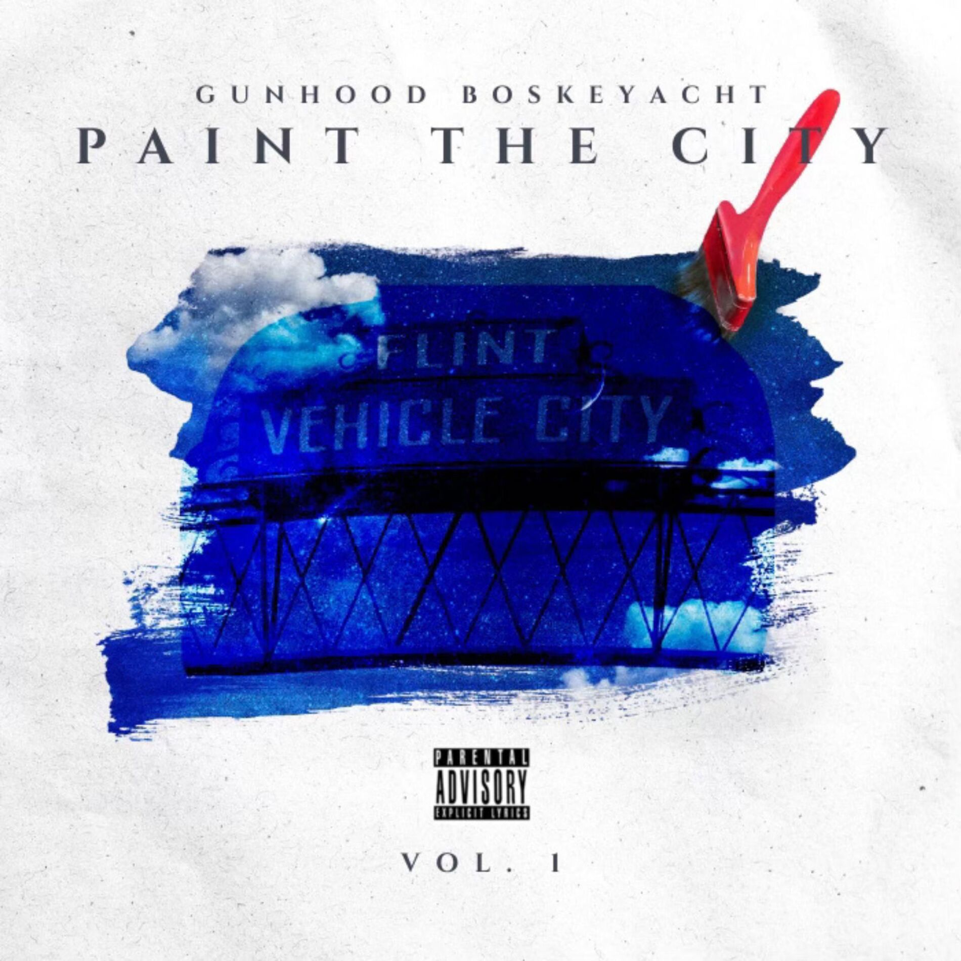 Album cover of GUNHOOD BOSKEYACHT PAINT THE CITY VOL 1