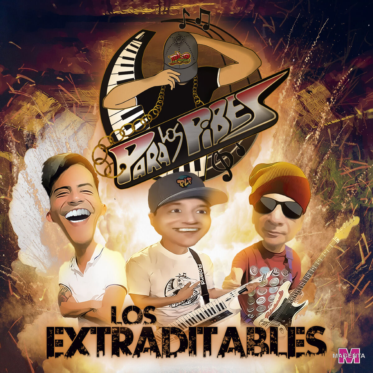 Album cover of Los Extraditables
