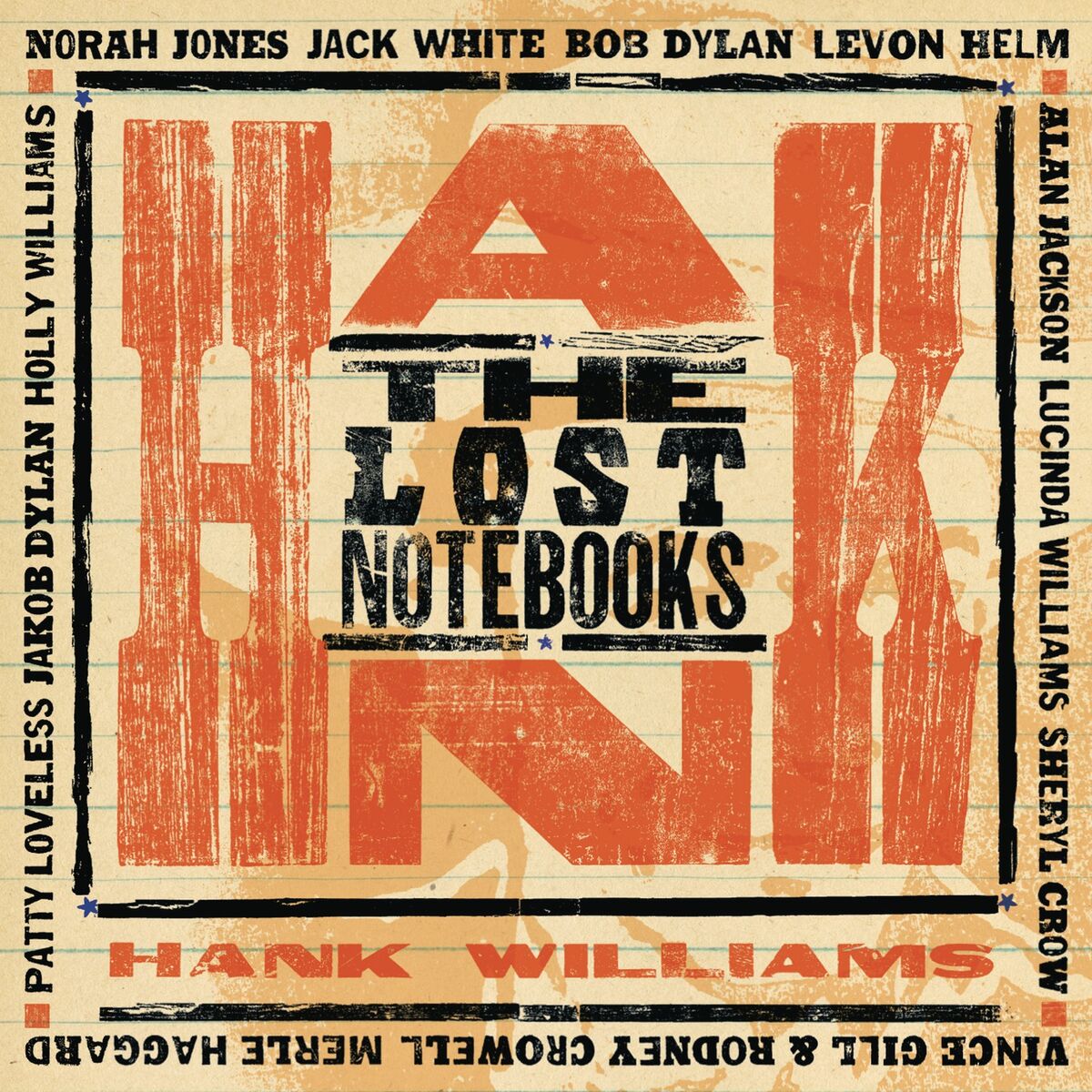 Album cover of The Lost Notebooks of Hank Williams