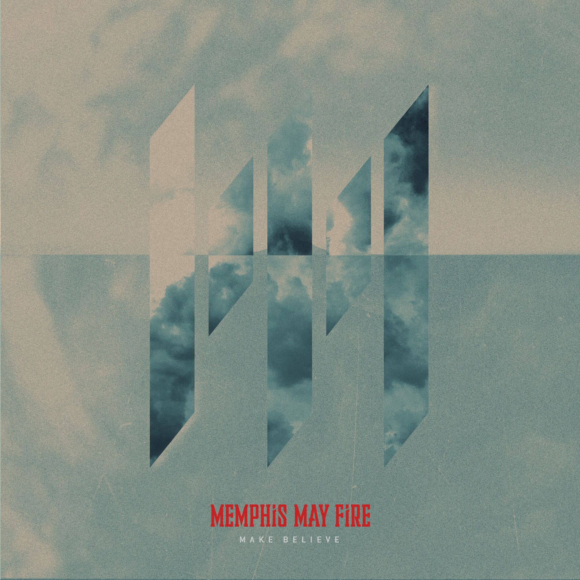 Memphis May selling Fire The Hollow Vinyl Record Cloud White 1000 Pressed