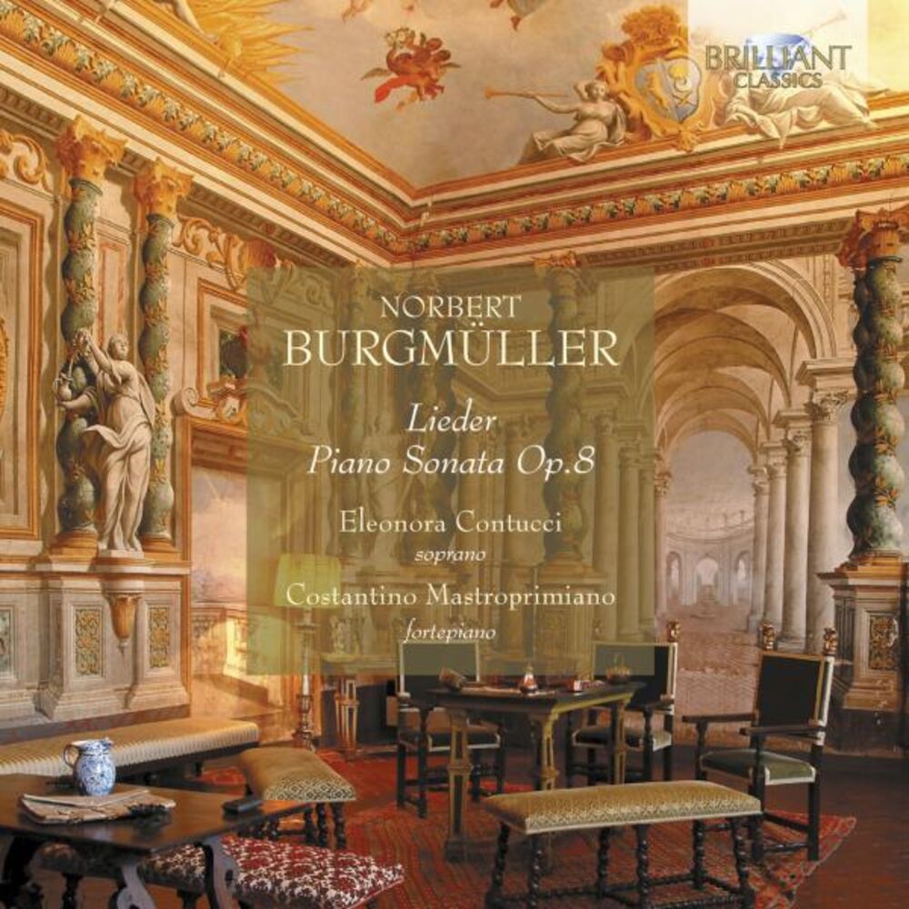 Picture of Burgmüller: Lieder & Piano Sonata, Op. 8