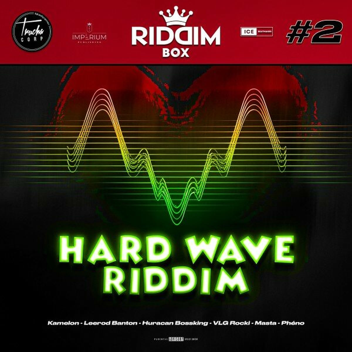 Album cover of Riddim Box No. 2: Hard Wave Riddim