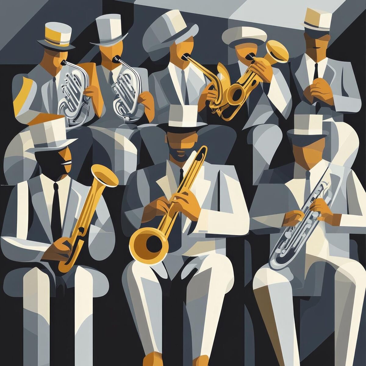 Album cover of Saxophones à Saint-Germain-des-Prés