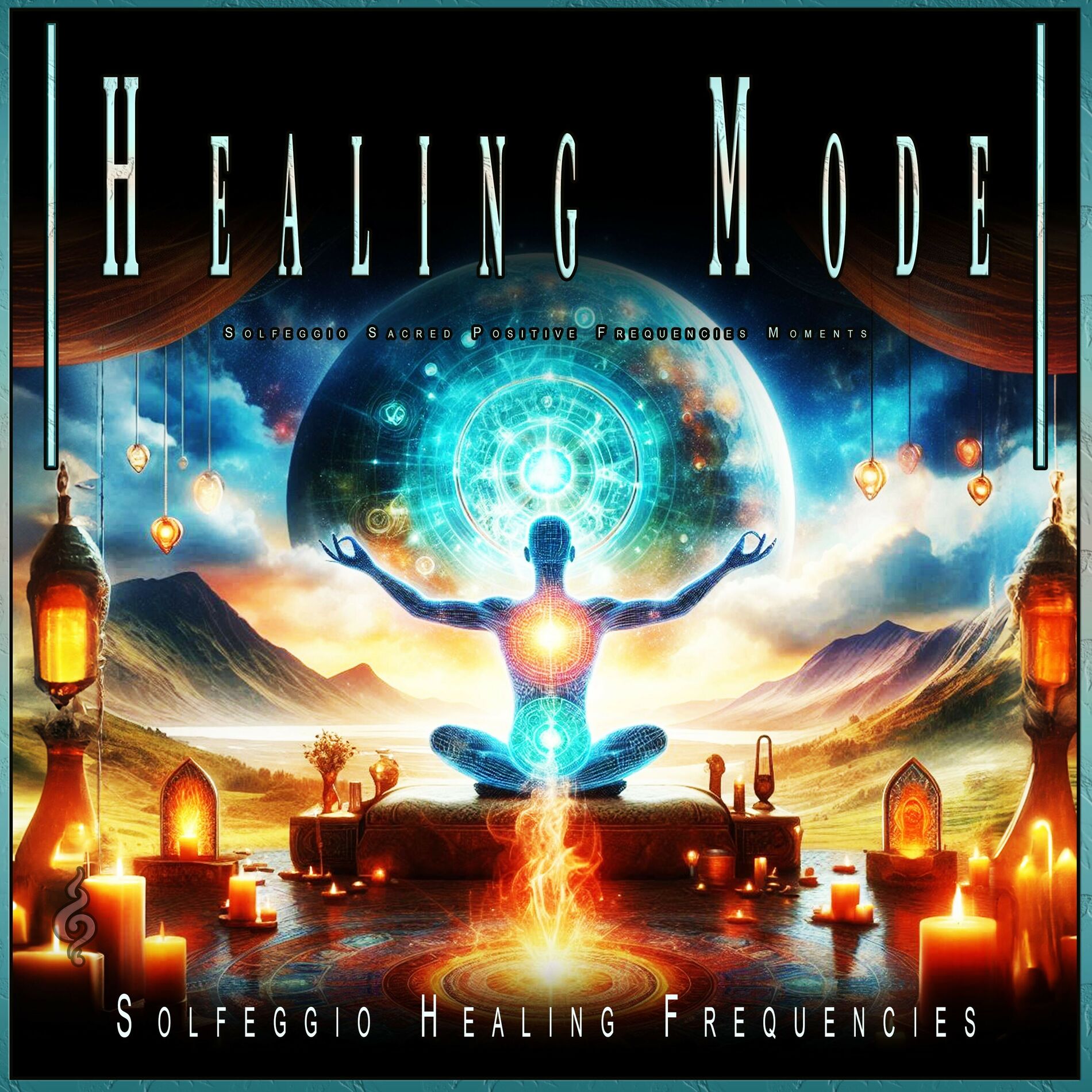Album cover of Healing Mode: Solfeggio Sacred Positive Frequencies Moments