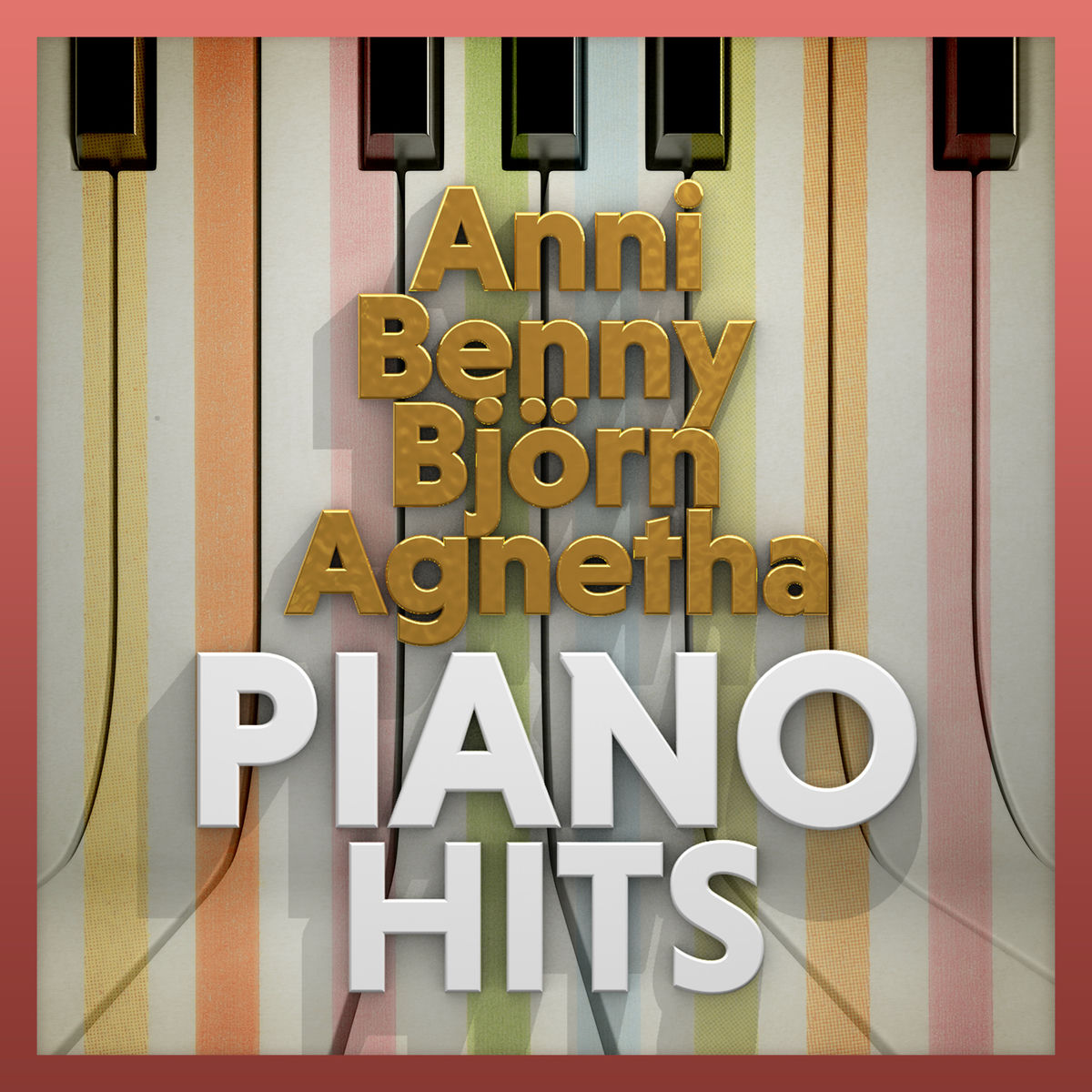 Album cover of Anni, Benny, Björn, Agnetha Piano Hits
