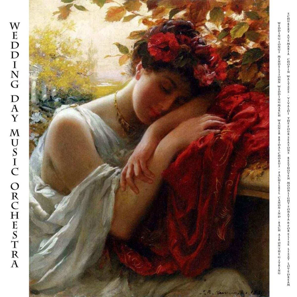 Album cover of Wedding Songs - Mendelssohn: Wedding March - Wagner: Bridal Chorus - Pachelbel: Canon in D - Bach: Air On the G String - Schubert: