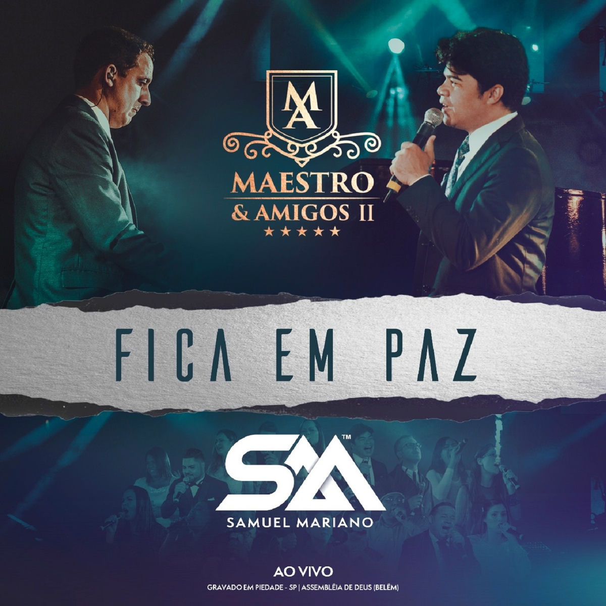 Album cover of Fica em Paz (Ao Vivo)