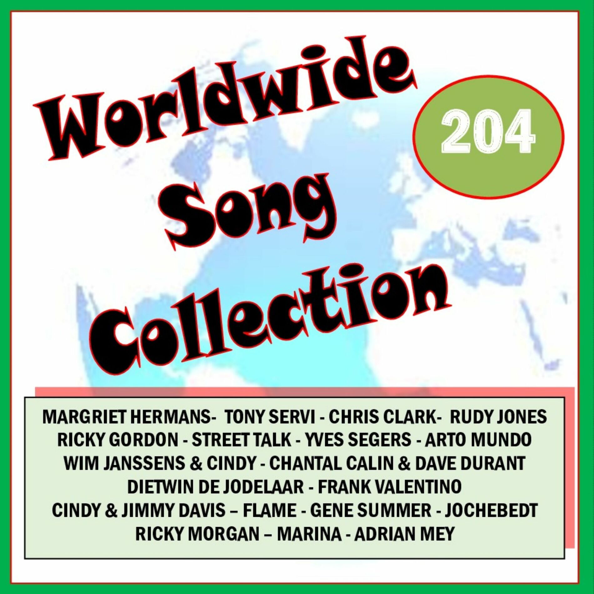Album cover of Worldwide Song Collection vol. 204