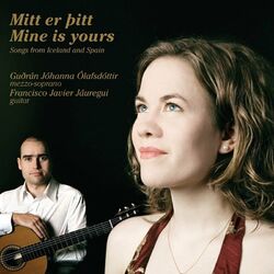 Cover of Mitt er þitt: Íslensk og spænsk þjóðlög