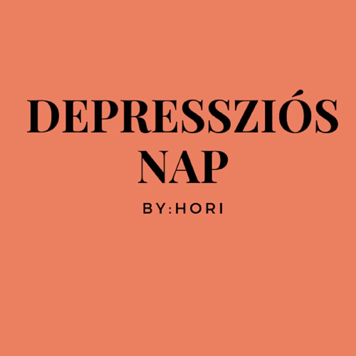 Album cover of Depressziós Nap