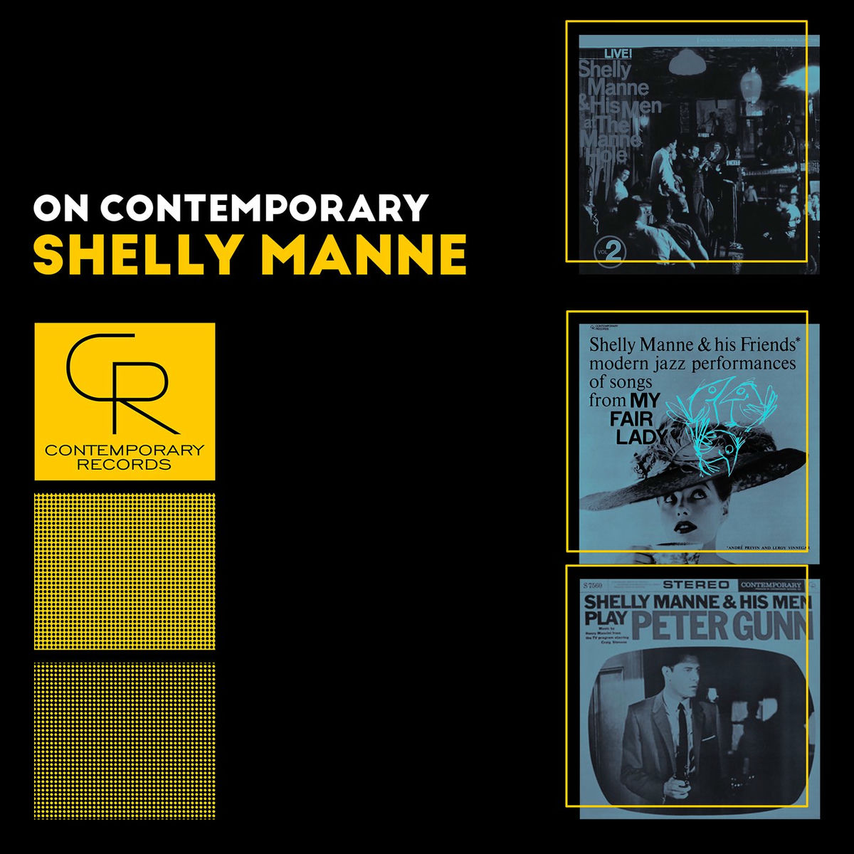 Album cover of On Contemporary: Shelly Manne