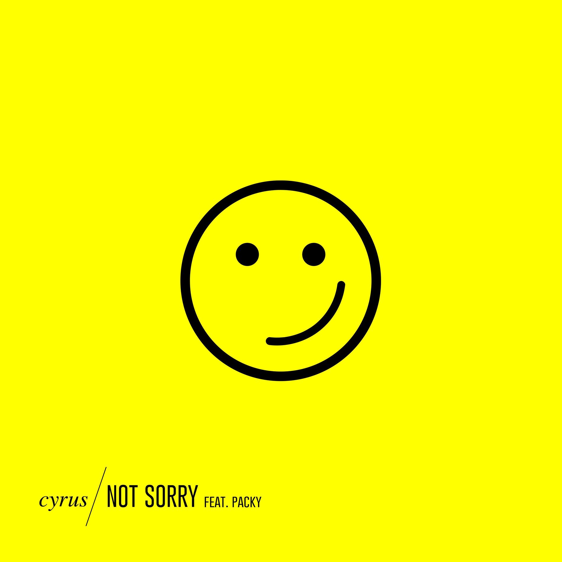 Album cover of Not Sorry (feat. Packy)
