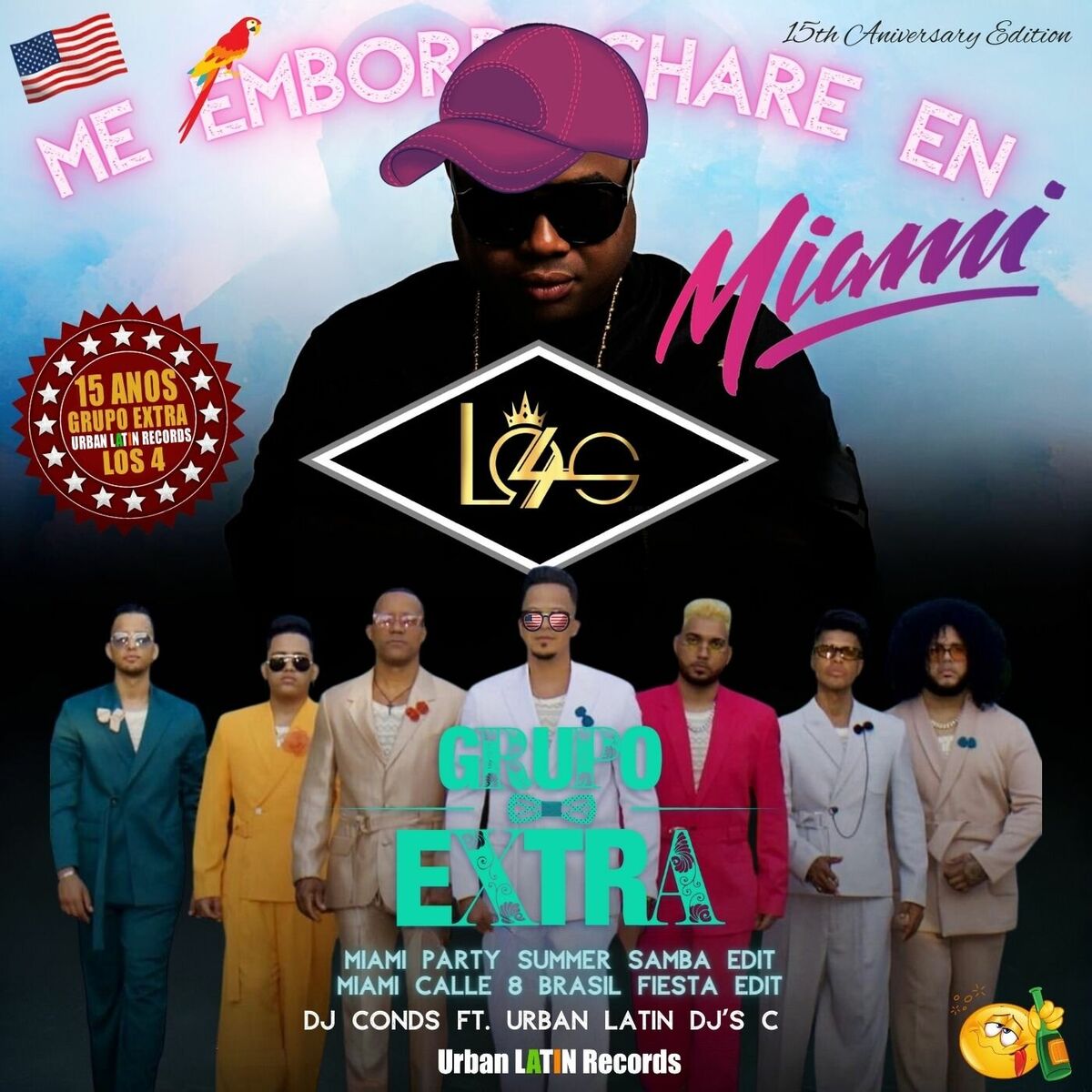 Album cover of Me Emborrachare en Miami