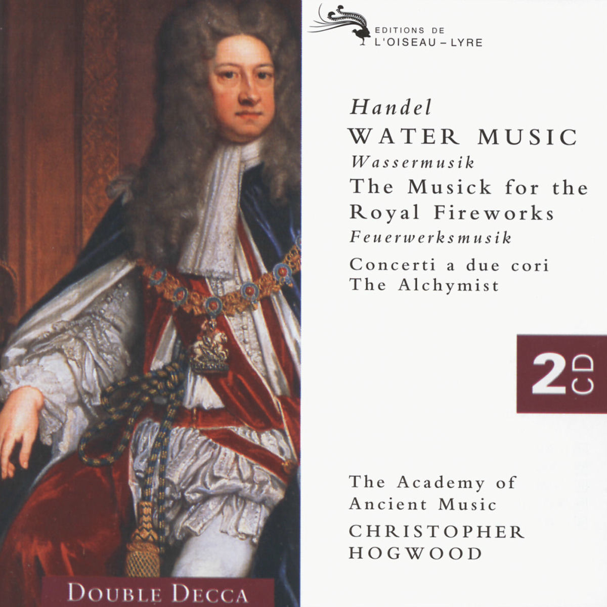 Album cover of Handel: Water Music/Music for the Royal Fireworks etc.