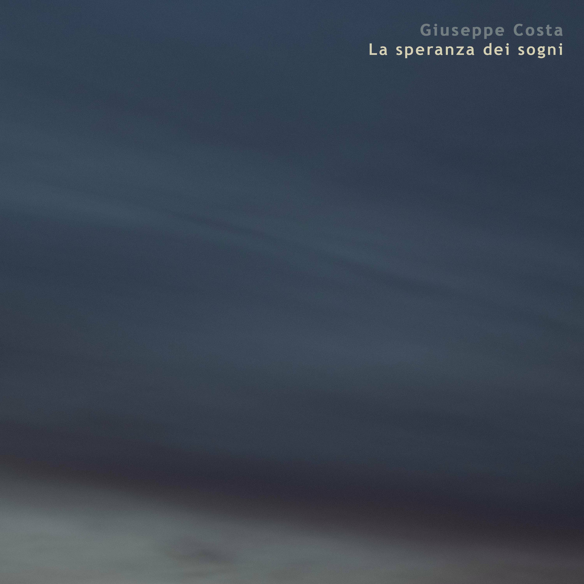 Album cover of La speranza dei sogni