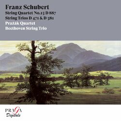 Cover of Franz Schubert: String Quartet No. 15, String Trios D. 471 & D. 581