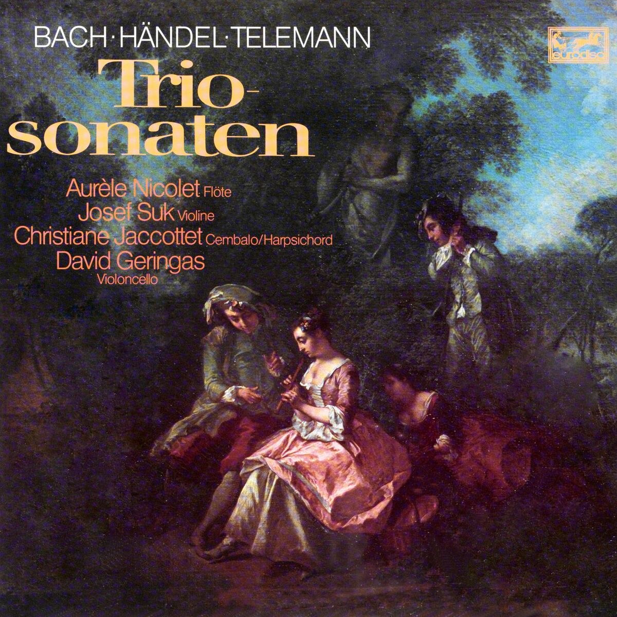 Album cover of Trio Sonata in G Major, BWV 1038: II. Vivace