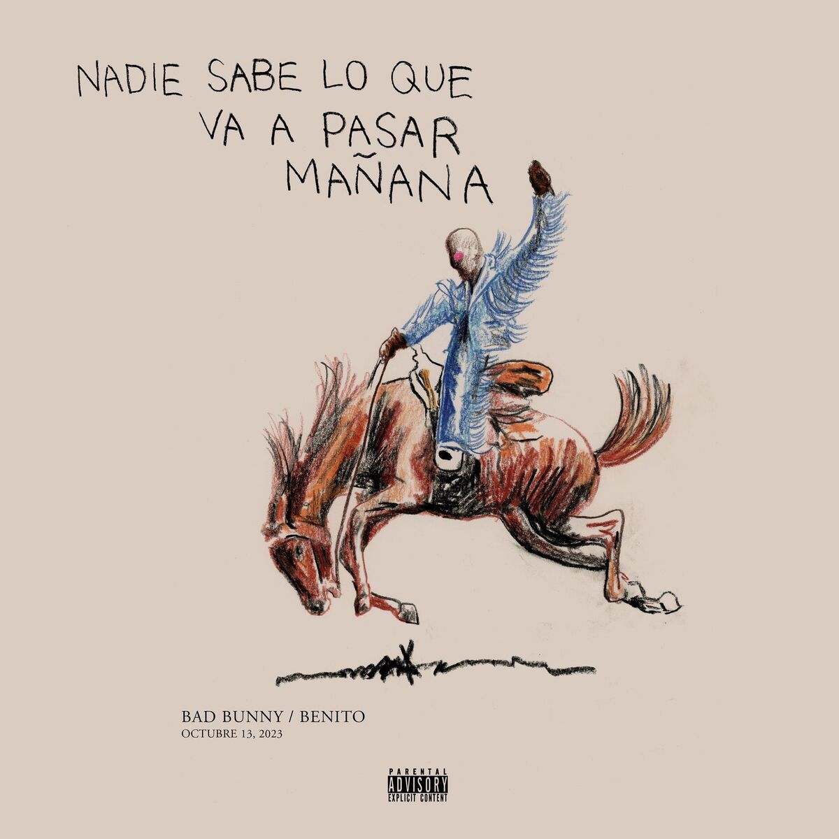 Album cover of nadie sabe lo que va a pasar mañana
