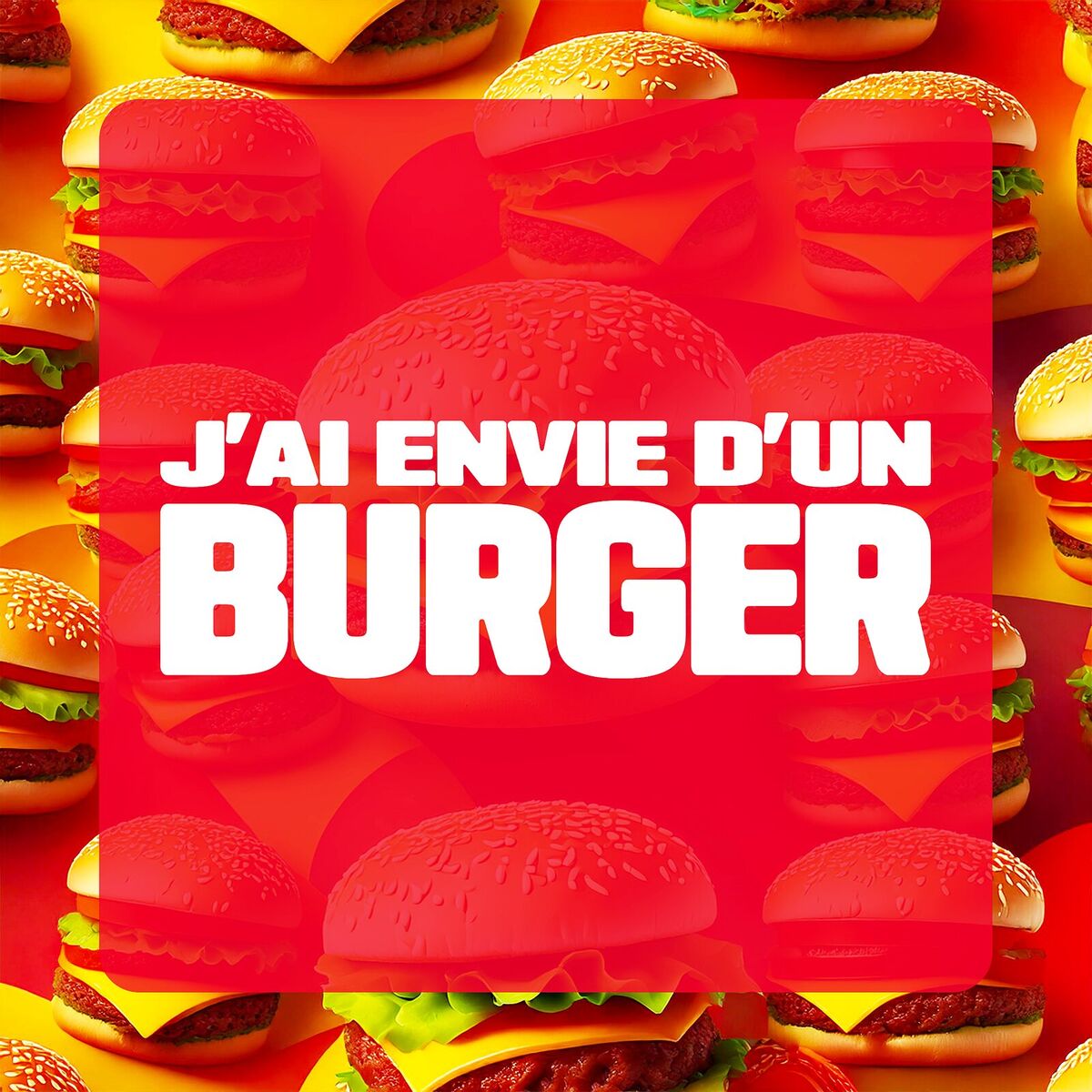 Album cover of J'ai envie d'un burger