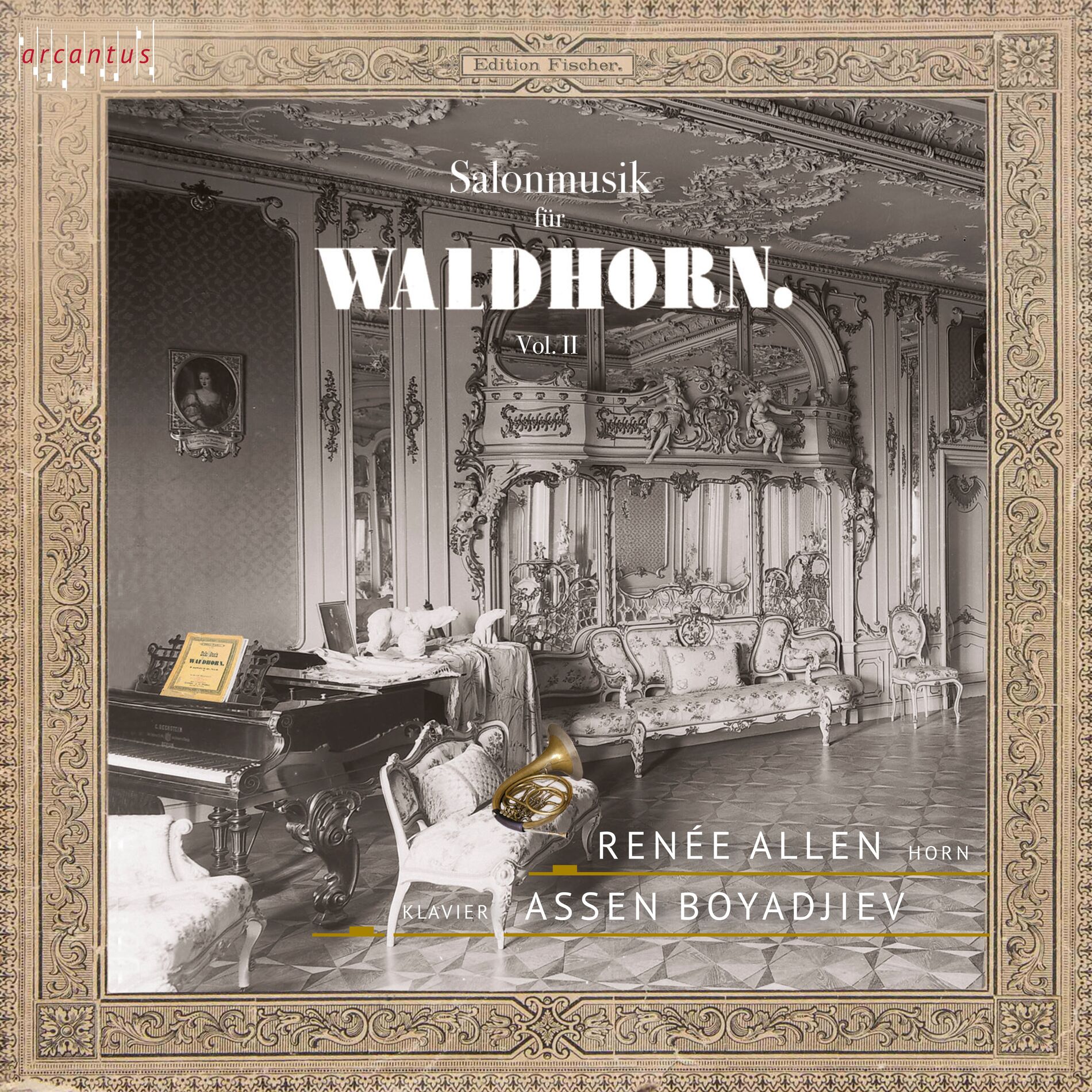 Album cover of Salonmusik für Waldhorn Vol. II (Salon Music for French Horn Vol. II)