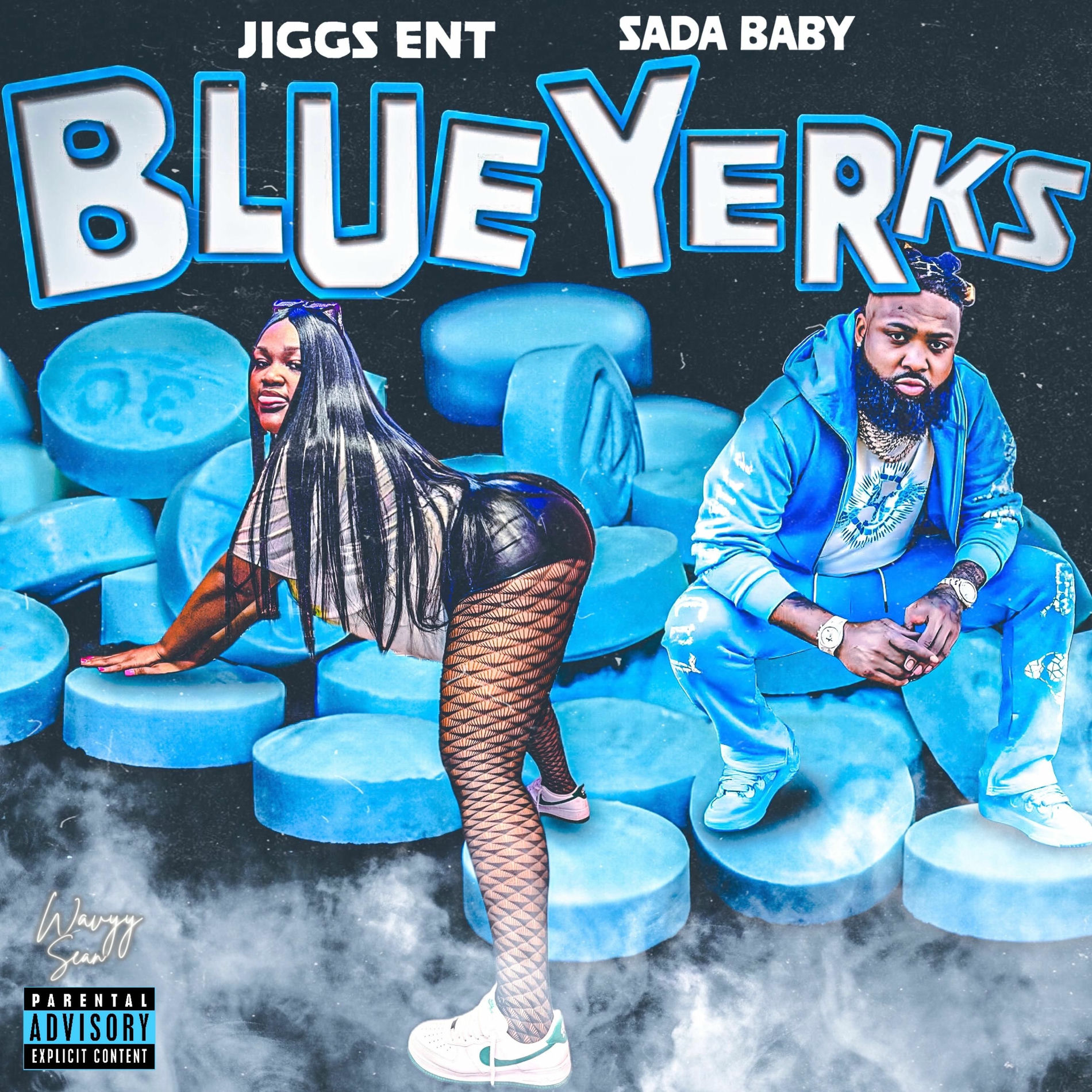 Album cover of Blue Yerks (feat. Sada Baby)