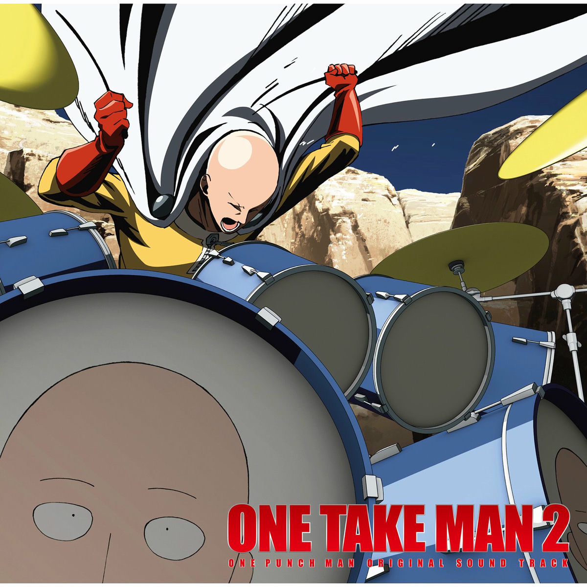 Album cover of TVアニメ『ワンパンマン』第2期オリジナルサウンドトラック「ONE TAKE MAN 2」