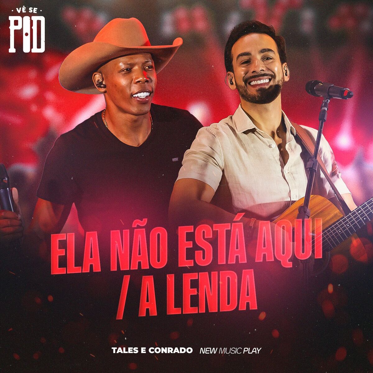 Album cover of Ela Não Está Aqui / A Lenda (Vê Se Pod, Ao Vivo)