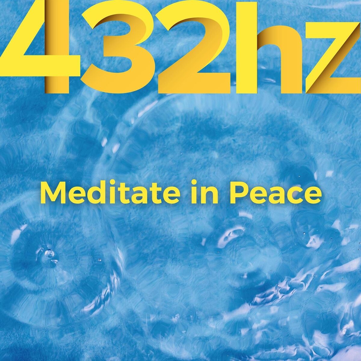 Album cover of Meditate in Peace (Ocean Waves)
