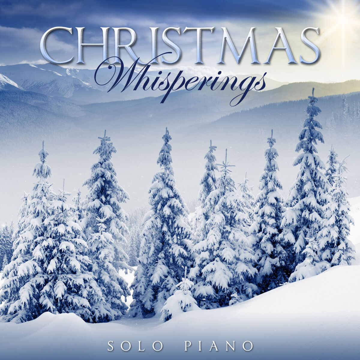 Album cover of Christmas Whisperings - Solo Piano