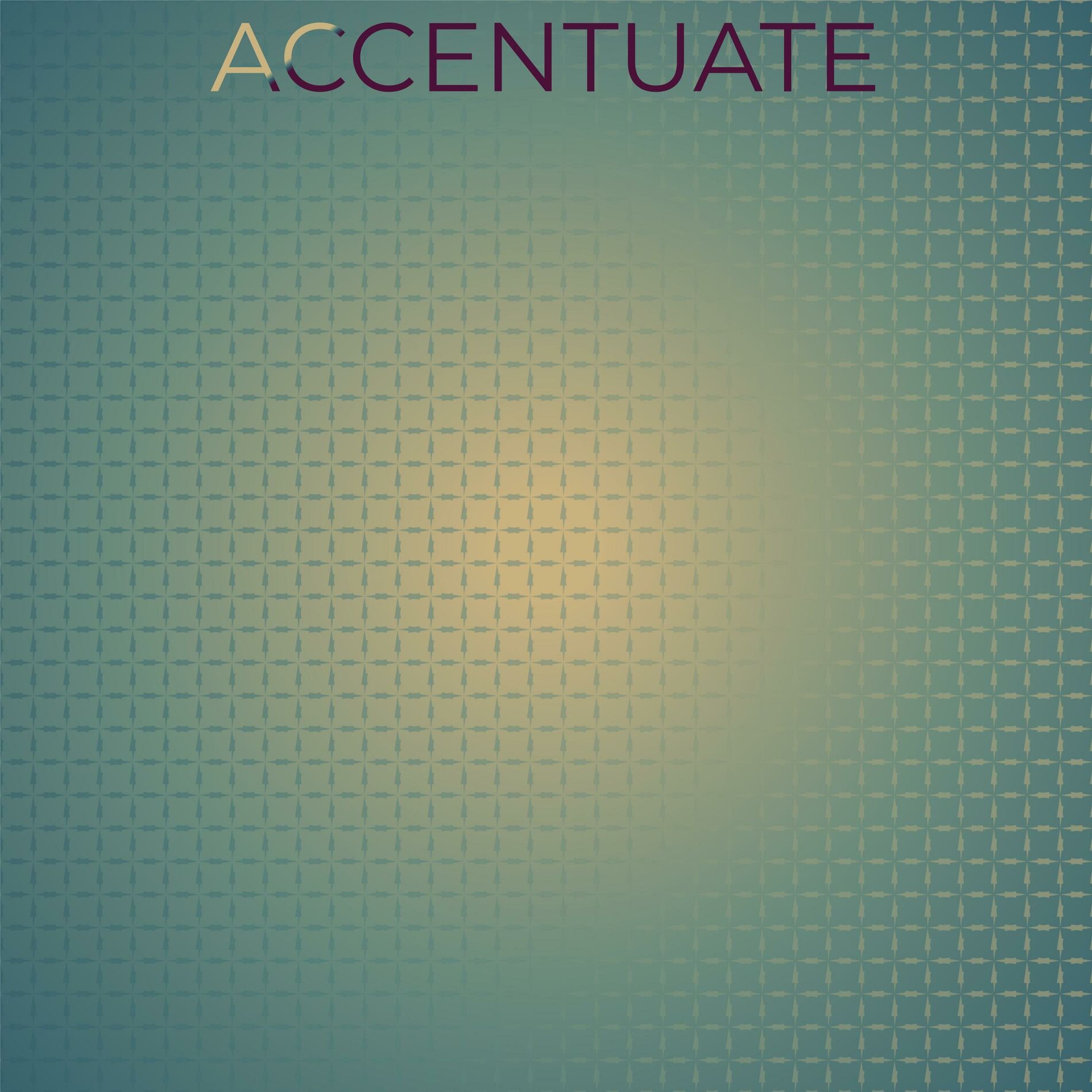 Album cover of Accentuate
