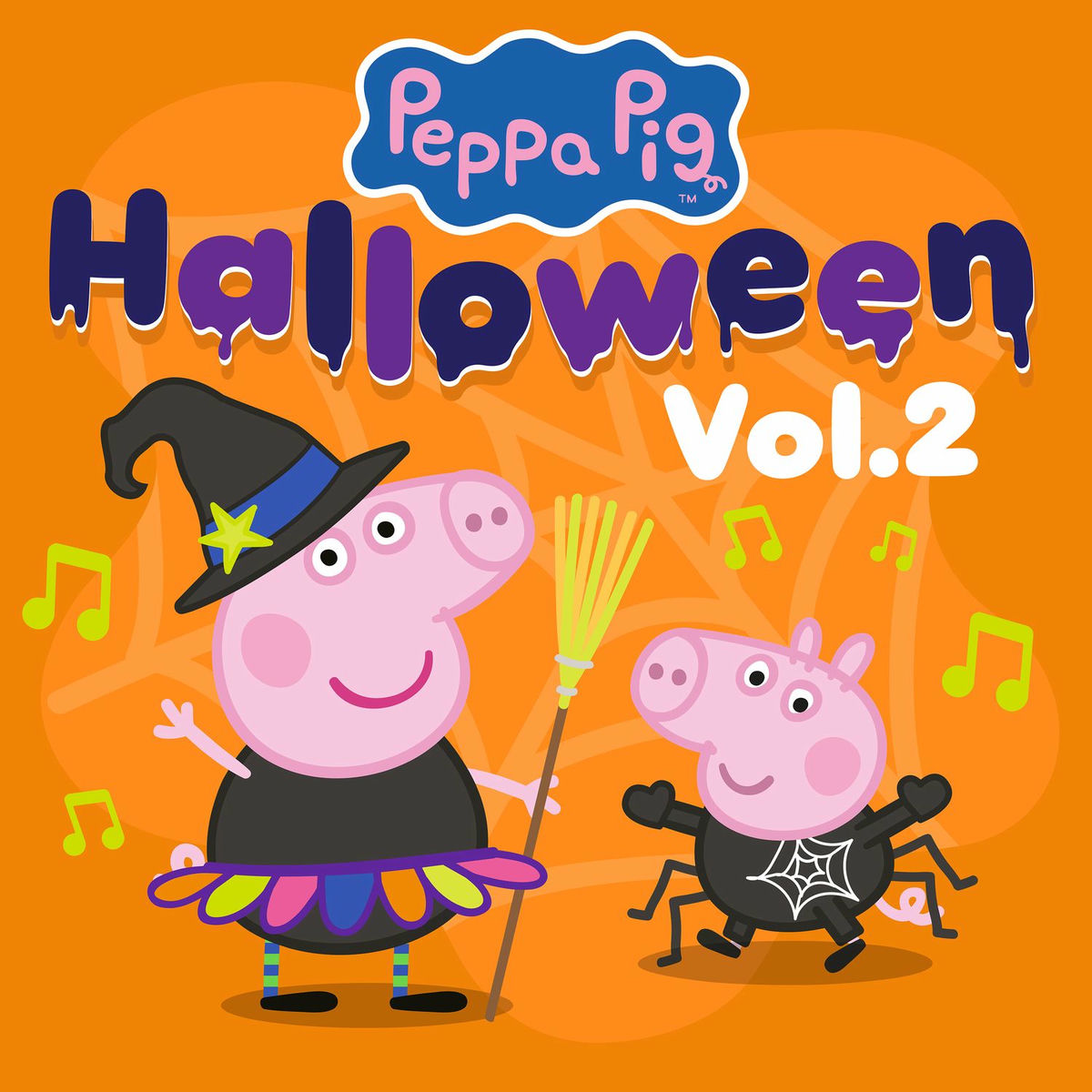 Album cover of Peppa Pig Halloween Songs, Vol. 2