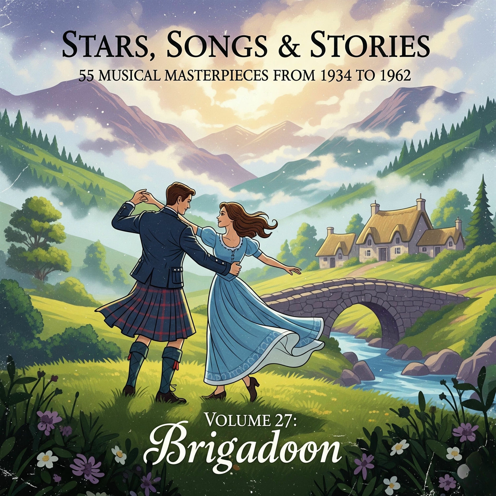 Album cover of Stars, Songs & Stories - 55 Musical Masterpieces from 1934 to 1962 - Volume 27: Brigadoon
