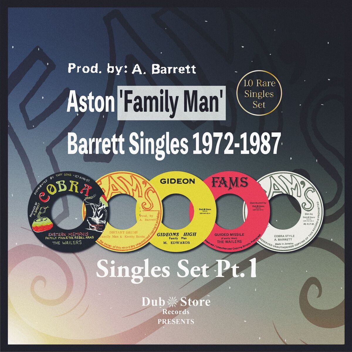 Album cover of Aston 'Family Man' Barrett Singles 1972-1987, Pt.1