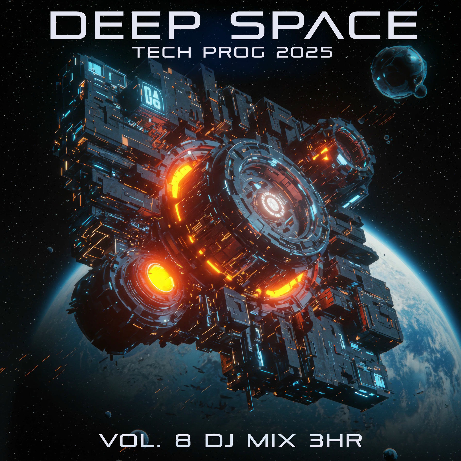 Album cover of Deep Space Tech Prog 2025, Vol. 8 (DJ Mix 3Hr)