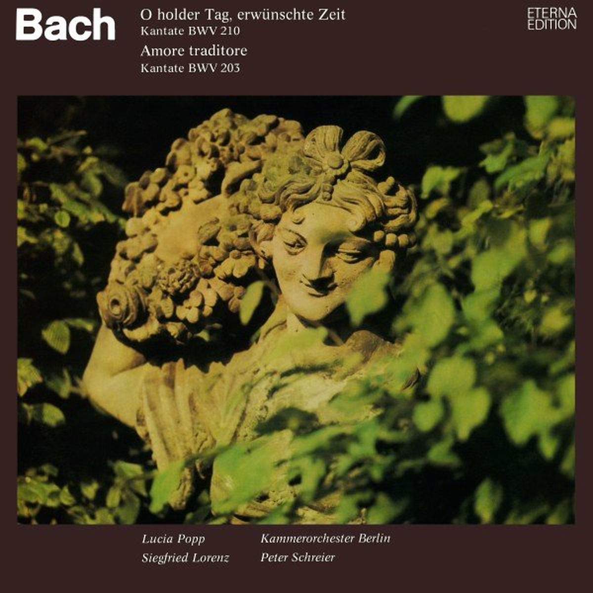 Album cover of Bach: O holder Tag, erwünschte Zeit, BWV 210 / Amore traditore, BWV 203