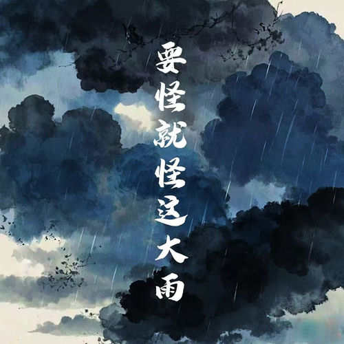 要怪就怪这大雨