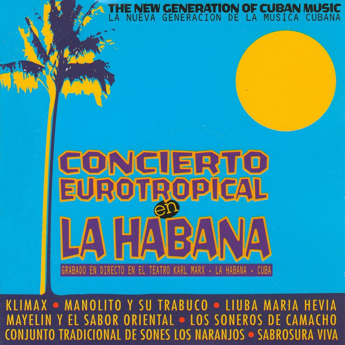 Album cover of Concierto Eurotropical en la Habana