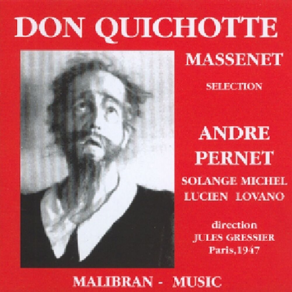 Picture of Jules Massenet : Don Quichotte (Paris 1947)