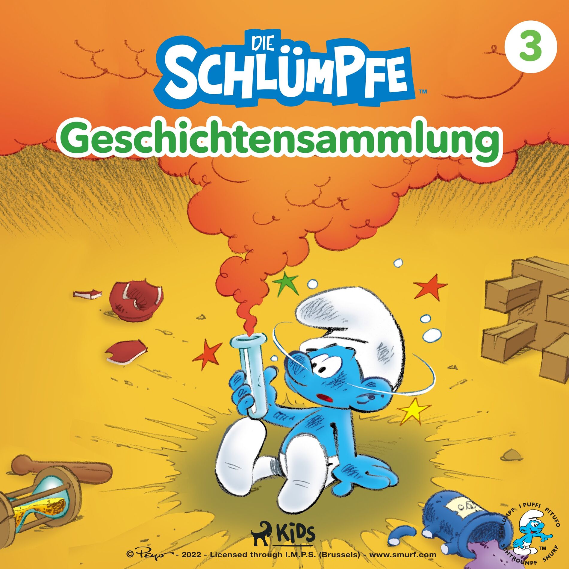 Album cover of Die Schlümpfe - Geschichtensammlung 3