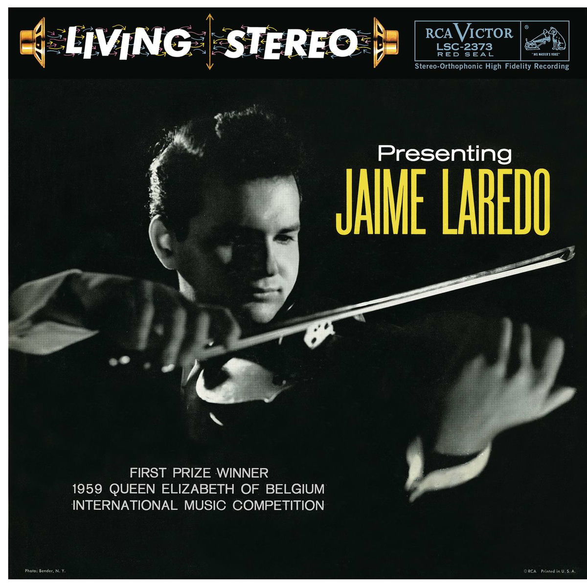 Album cover of Presenting Jaime Laredo
